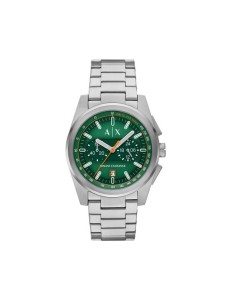 Armani Exchange Zegarek Parker Chronograph AX2862 Srebrny