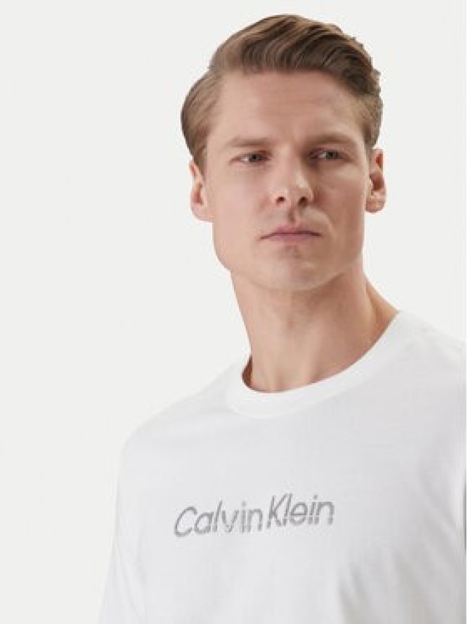 Calvin Klein T-Shirt LV04LF813G Biały Regular Fit