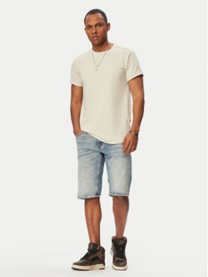 G-Star Raw T-Shirt Lash D16396-B353 Kremowy Regular Fit