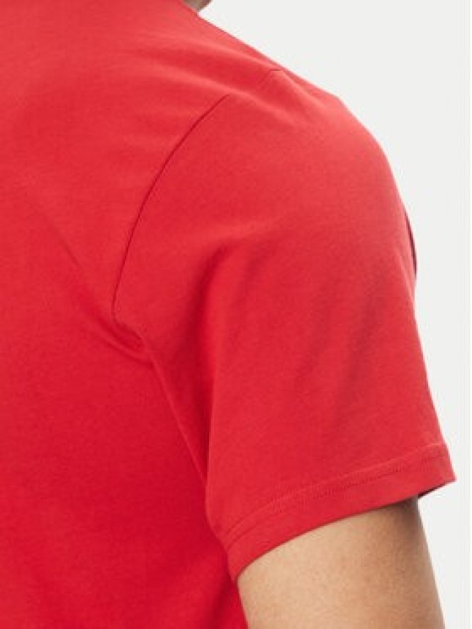 Helly Hansen T-Shirt Logo 54596 Czerwony Regular Fit