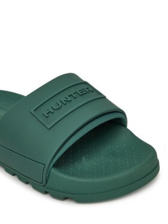 Hunter Klapki HFRU0006251 Zielony