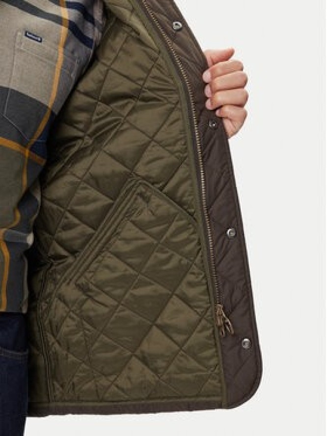 Barbour Kurtka przejściowa Chelsea MQU0006OL51 Zielony Regular Fit