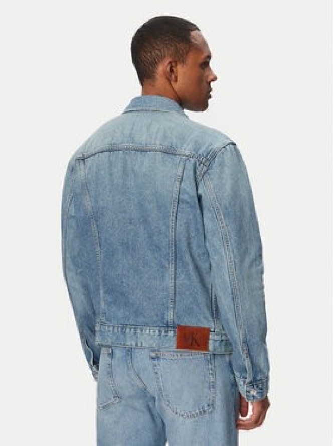 Calvin Klein Jeans Kurtka jeansowa Classic LV04RF957G Niebieski Regular Fit
