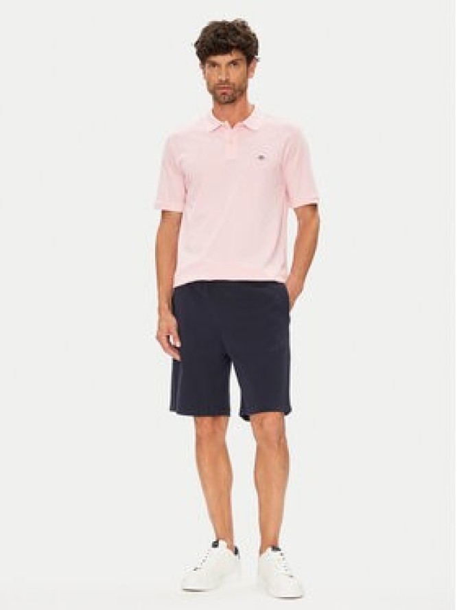 Gant Szorty sportowe 2825122T Granatowy Regular Fit