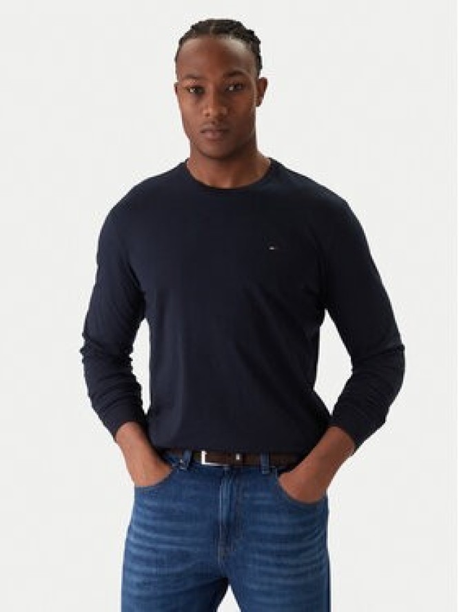 Tommy Jeans Komplet longsleeve DM0DM22148 Granatowy Slim Fit