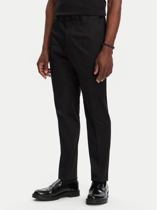 Dolce&Gabbana Spodnie materiałowe GY6IET GI434 N0000 Czarny Regular Fit