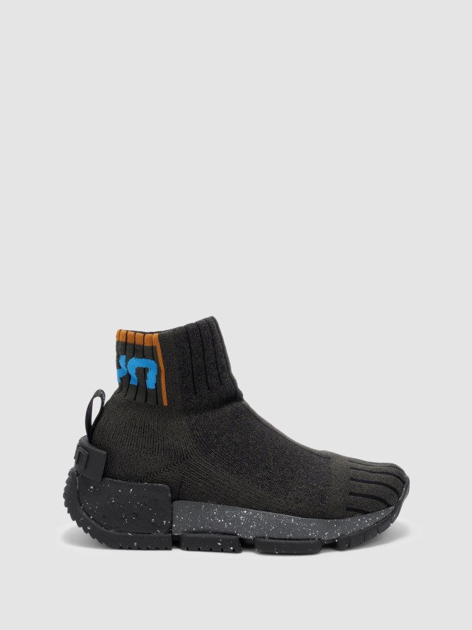 Buty miejskie męskie UYN Urquiola Military-melange czarna podeszwa
