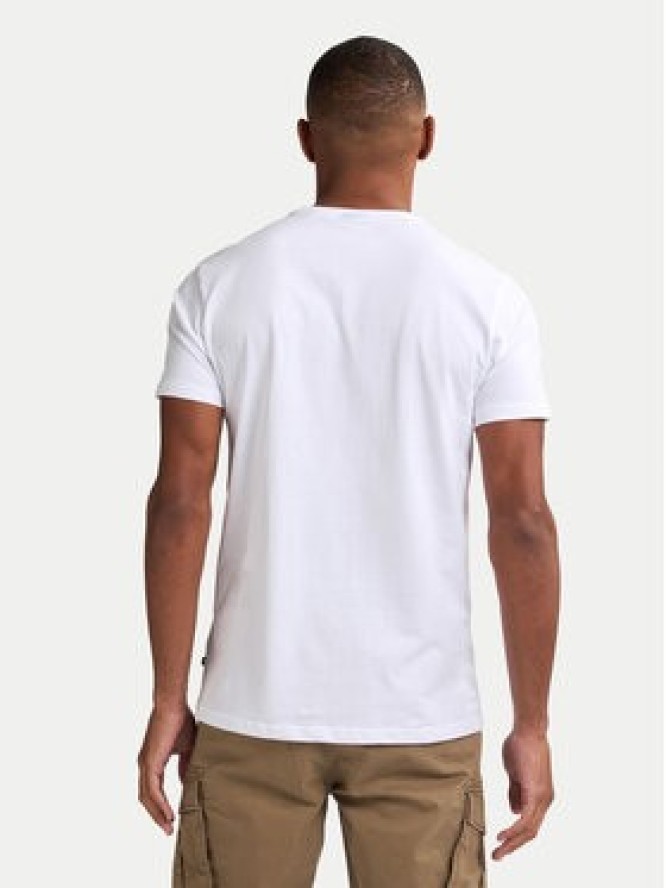 Petrol Industries T-Shirt M-1050-TSR600 Biały Regular Fit