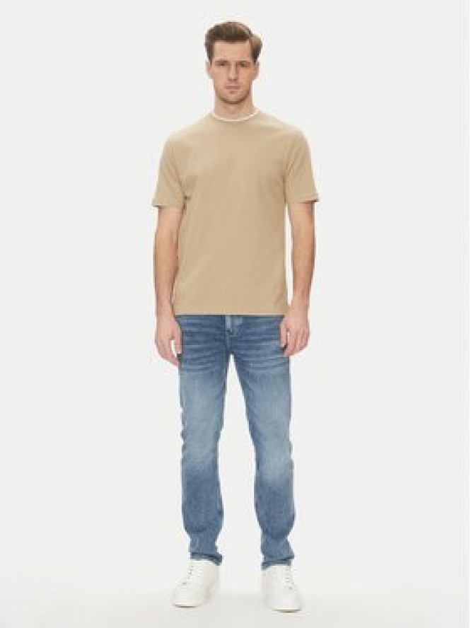 BOSS T-Shirt H-Thompson 59 50524998 Beżowy Regular Fit