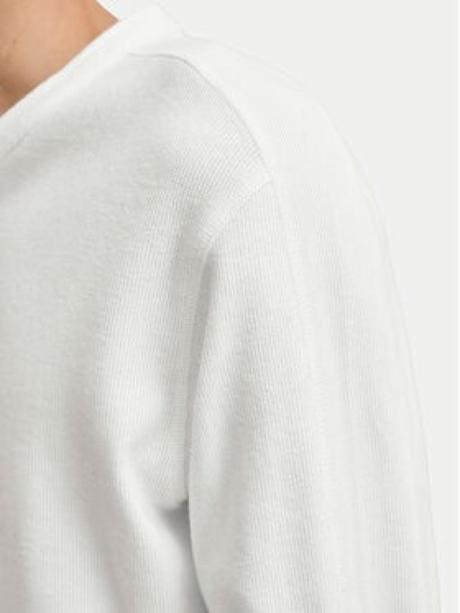 Jack & Jones Longsleeve Blutyrell 12266583 Biały Regular Fit