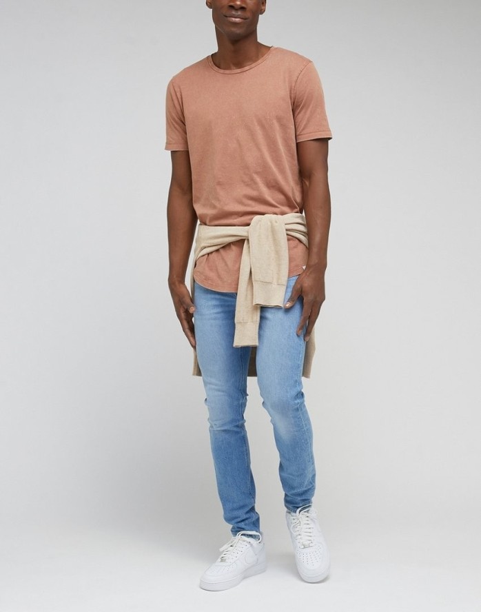 LEE MALONE MĘSKIE SPODNIE JEANSOWE JEANSY TOPAZ L736BKB83 112331751