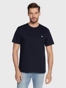 United Colors Of Benetton T-Shirt 3MI5J1AF7 Granatowy Regular Fit