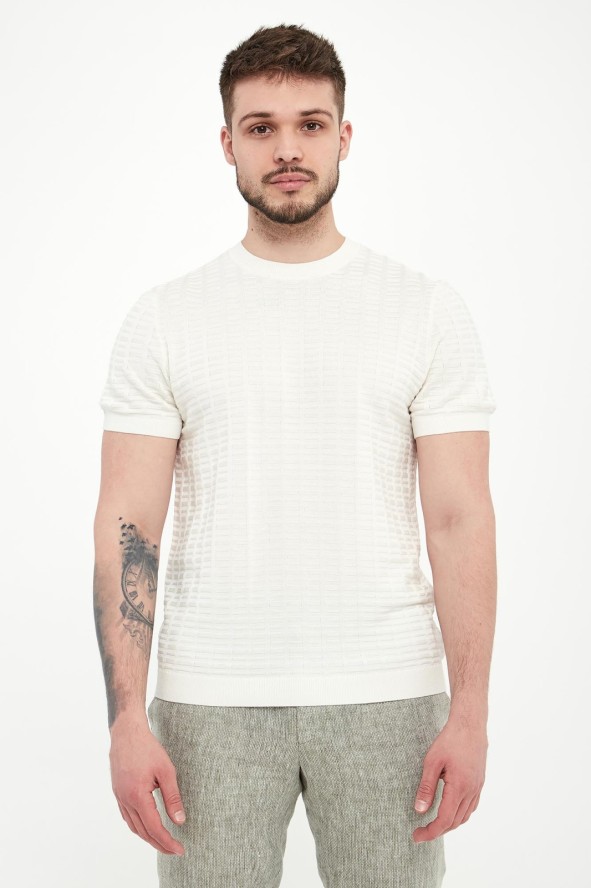T-shirt męski dzianinowy Theor JOOP!