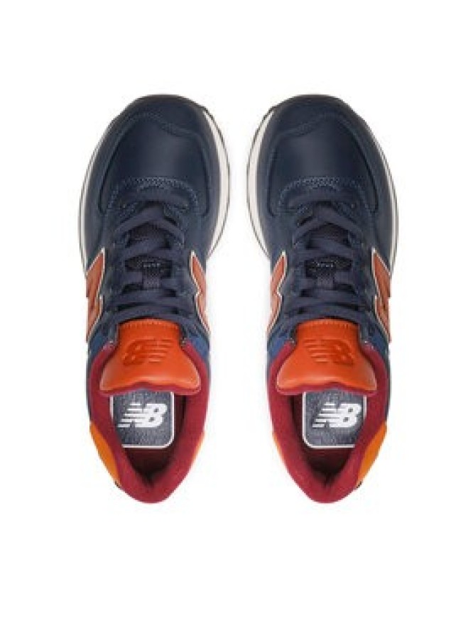 New Balance Sneakersy ML574OMC Granatowy