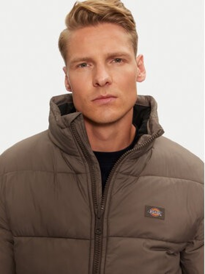 Dickies Kurtka przejściowa Waldenburg DK0A4XP2MR1 Brązowy Regular Fit