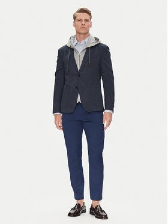 JOOP! Marynarka 17 JB-80Havardy 30046475 Niebieski Slim Fit