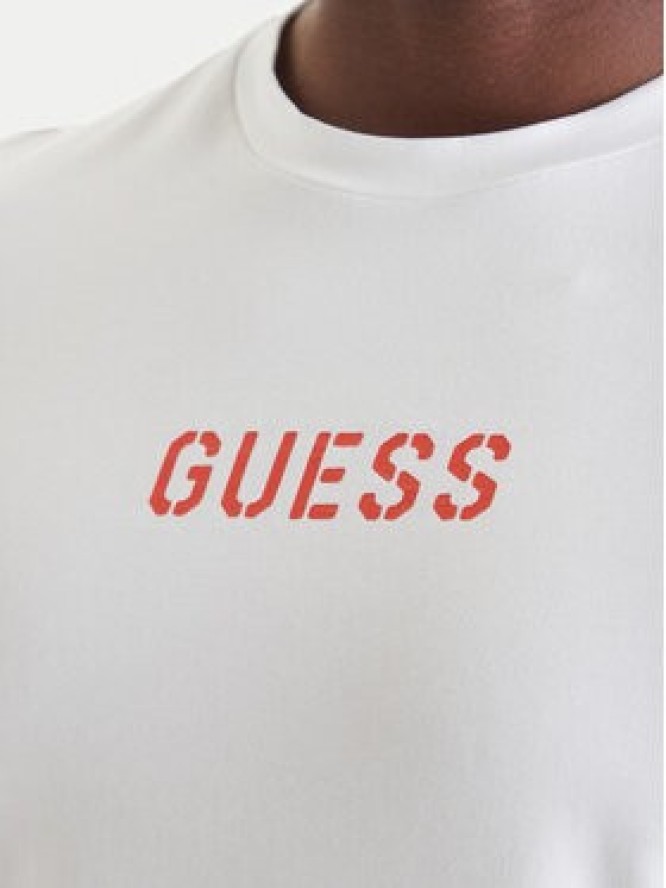 Guess T-Shirt U6GM01 K6YW1 Biały Regular Fit