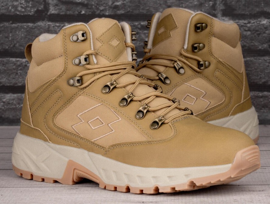 Buty męskie zimowe wysokie LOTTO WOODLARK MID WHEAT