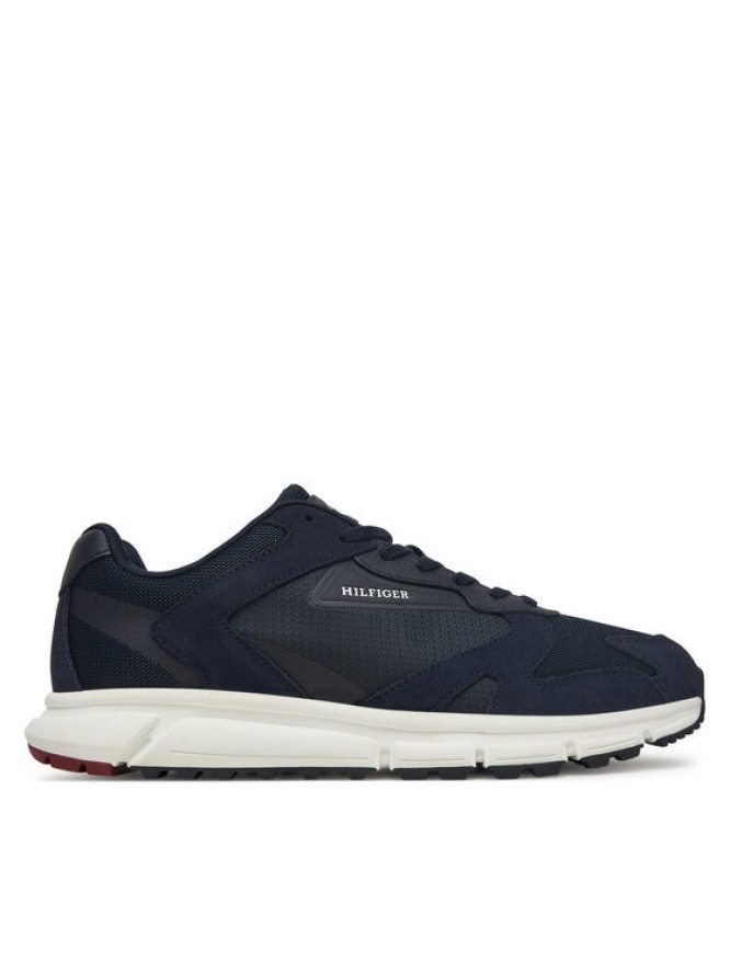 Tommy Hilfiger Sneakersy Outdoor Runner Mix FM0FM05574 Granatowy
