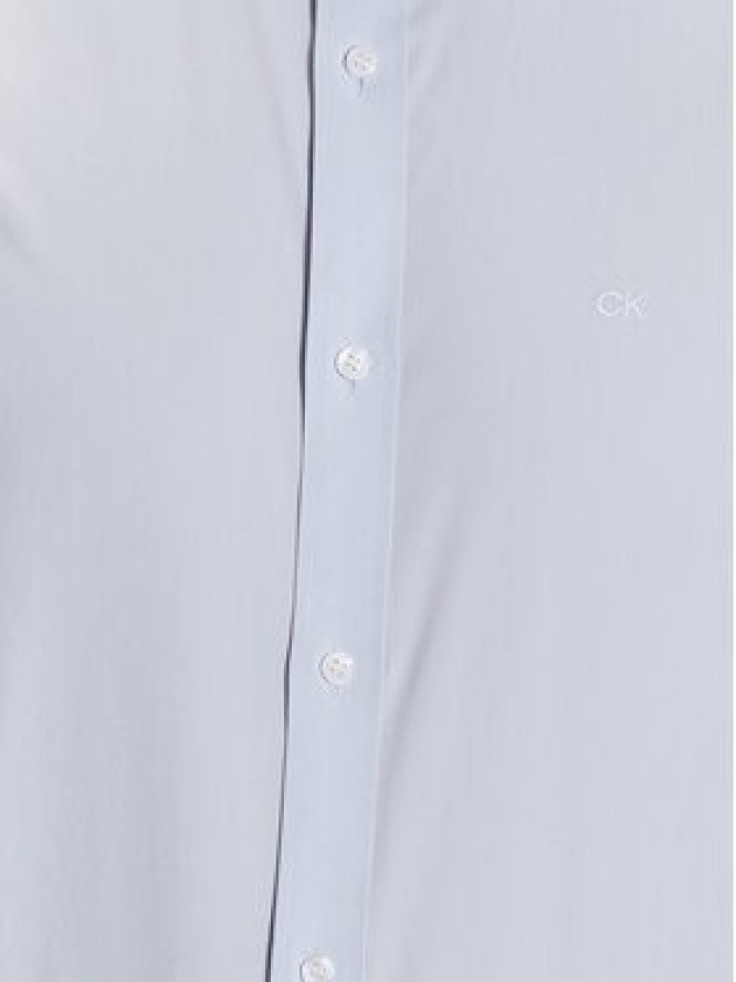 Calvin Klein Koszula K10K110856 Niebieski Slim Fit