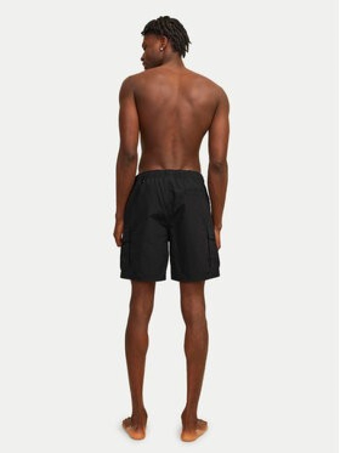 Jack & Jones Szorty kąpielowe Jpstfiji 12257214 Czarny Regular Fit