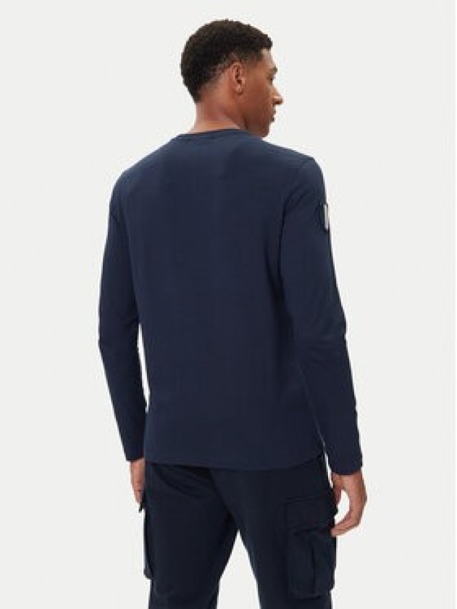 Aeronautica Militare Longsleeve 252TS2488UJ00710 Granatowy Regular Fit