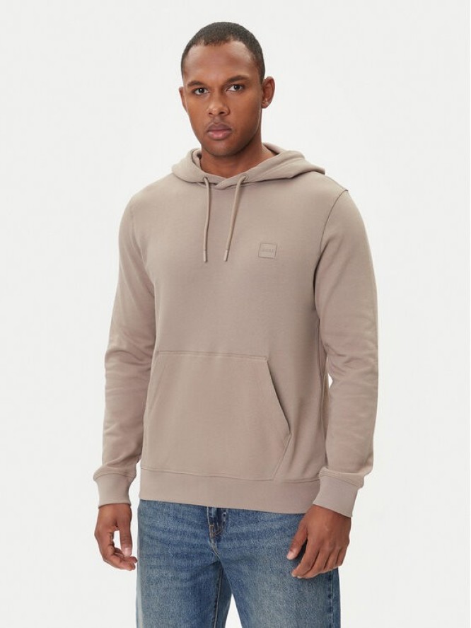 BOSS Bluza Wetalk 50509314 Khaki Regular Fit