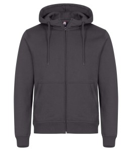 clique Miami Hoody Full Zip bluza z kapturem bawełna i poliester recykling –