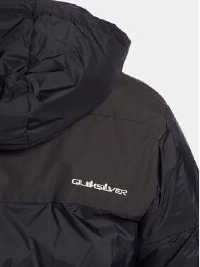 Quiksilver Kurtka puchowa Wolfs Shoulder Jckt EQYJK03990 Czarny Regular Fit