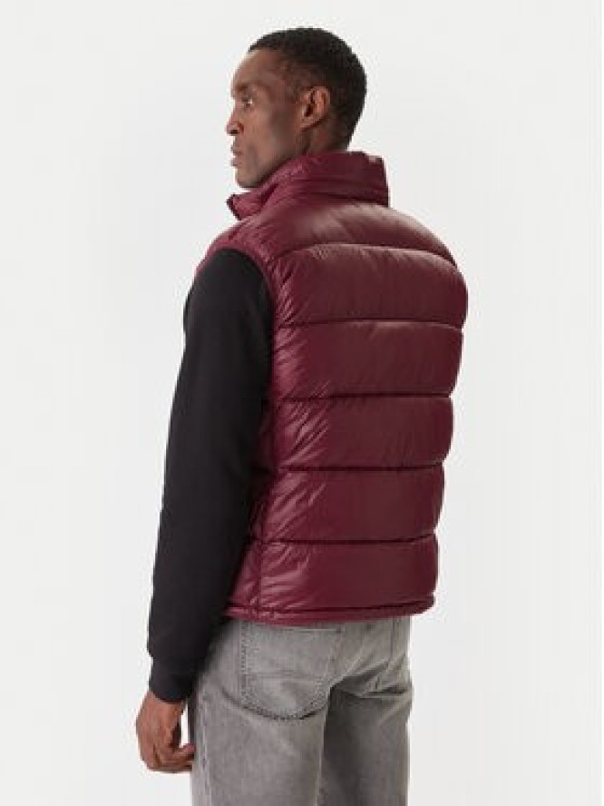 KARL LAGERFELD Kamizelka 505023 554590 Bordowy Regular Fit