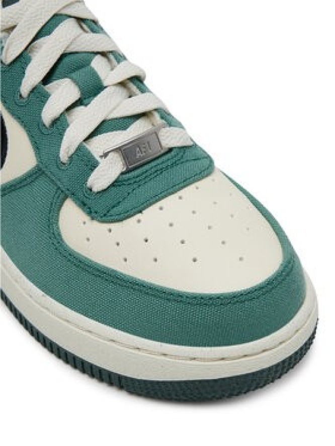 Nike Sneakersy Aire Force 1 LV 8 FN4731 100 GS Zielony