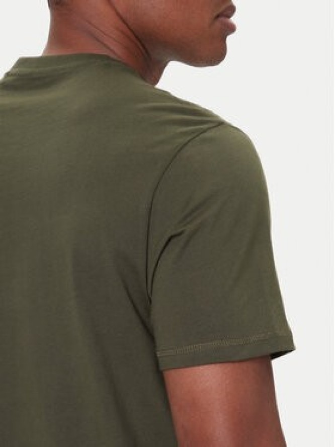 Guess T-Shirt M5BI09 K8FQ4 Zielony Regular Fit