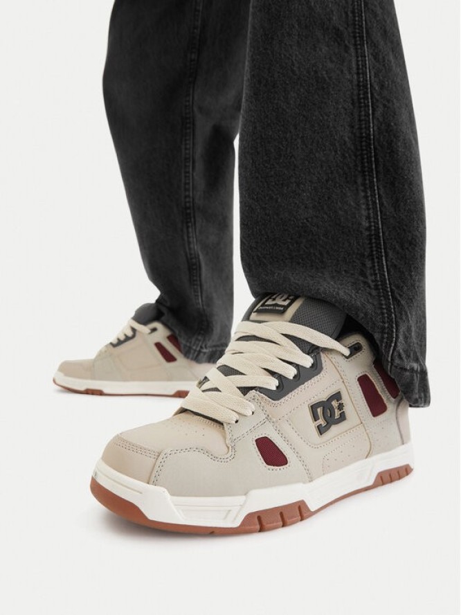 DC Shoes Sneakersy CEO-V5-10121 Beżowy