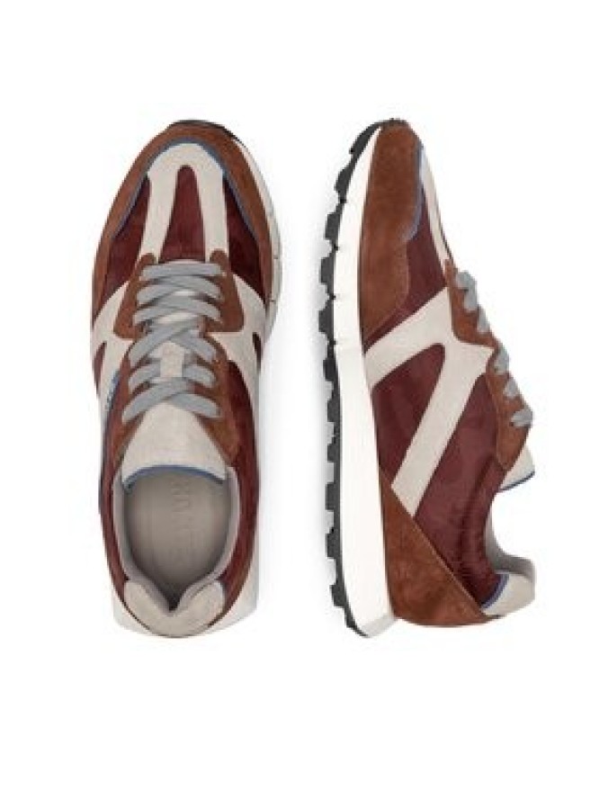 Badura Sneakersy JEFFREY-04 MI08 Bordowy
