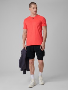 4F Spodenki treningowe szybkoschnące męskie - czarne L