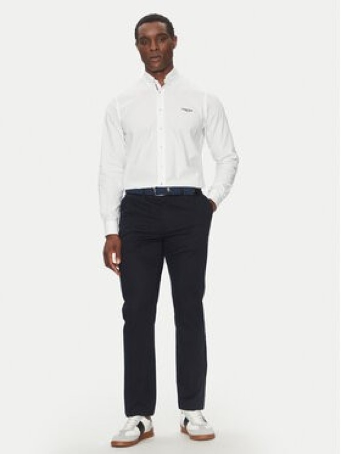 Hechter Paris Koszula 60223 151620 Biały Modern Fit