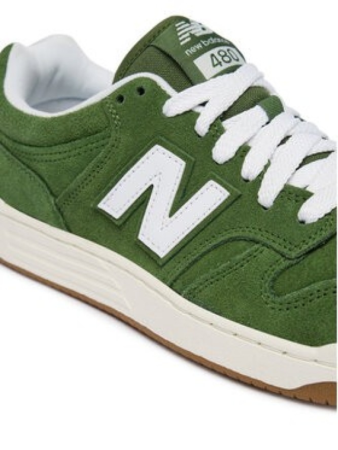 New Balance Sneakersy BB480PTG Zielony