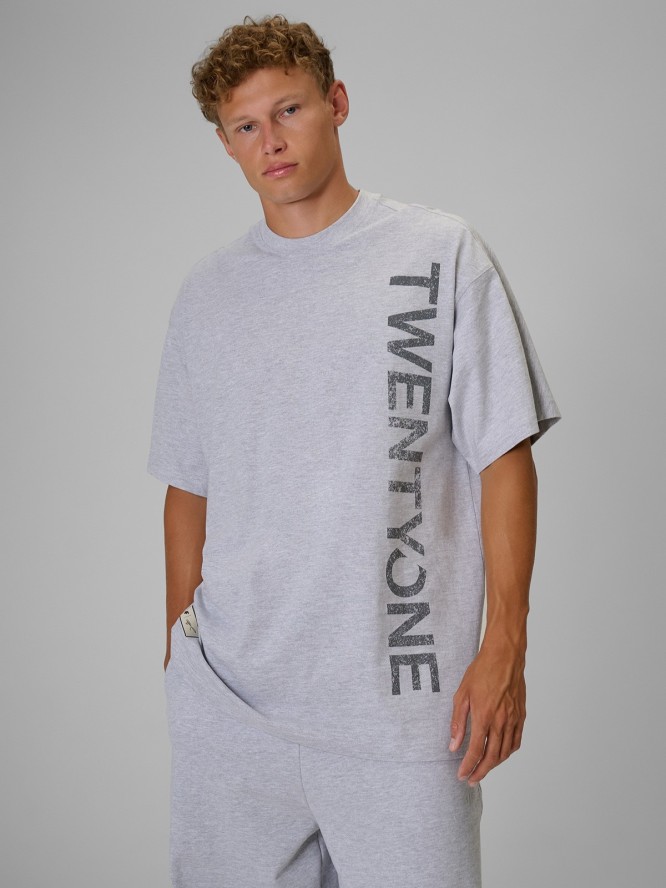 4F Fornal Size: T-shirt z nadrukiem 4F | Tomasz Fornal - szary S