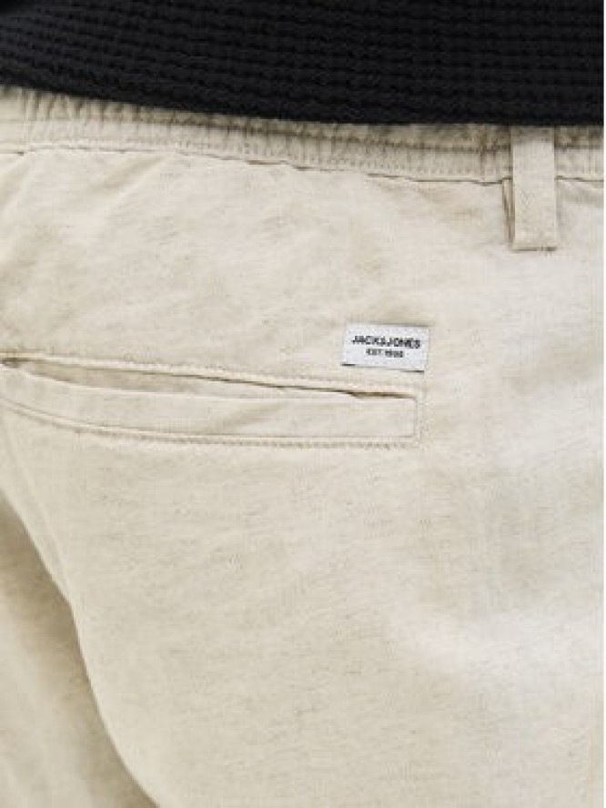 Jack & Jones Spodnie materiałowe Kane 12274977 Beżowy Relaxed Fit