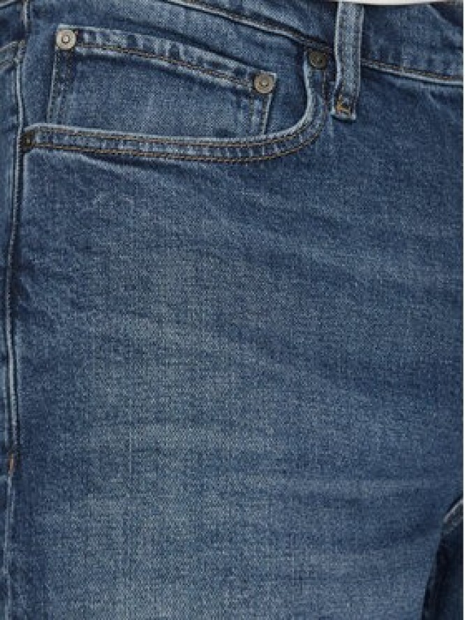 Calvin Klein Szorty jeansowe K10K114075 Niebieski Slim Fit
