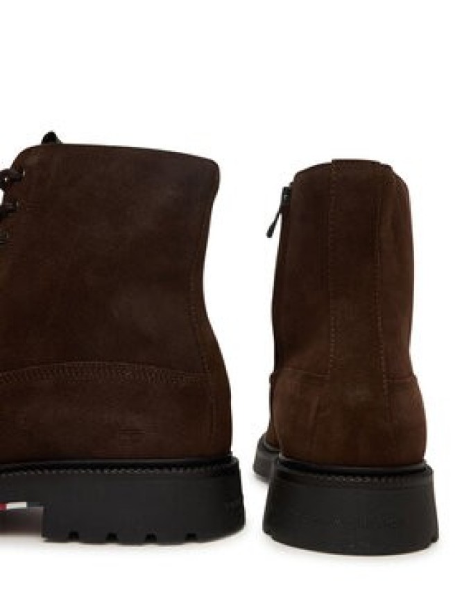 Tommy Hilfiger Kozaki Comfort Lwt FM0FM05594 Brązowy