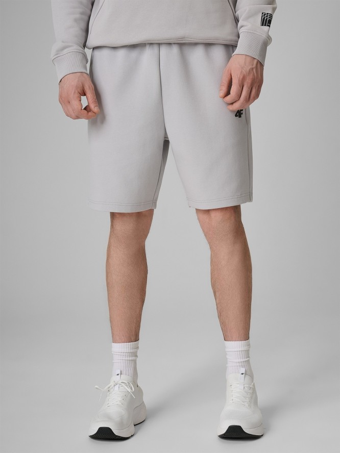 4F Spodenki dresowe męskie - szare M
