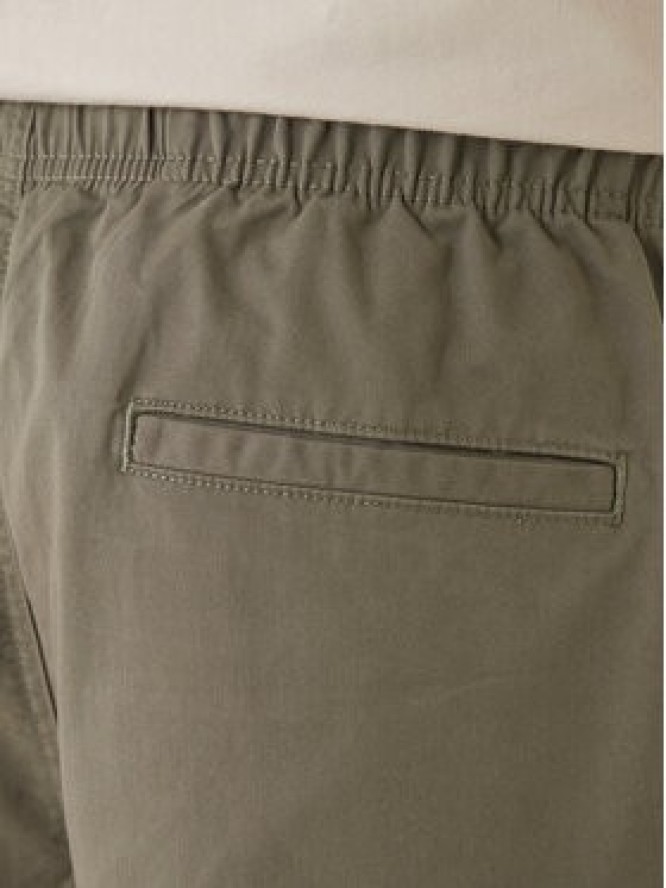 Calvin Klein Jeans Szorty materiałowe LV04RB618G Khaki Regular Fit