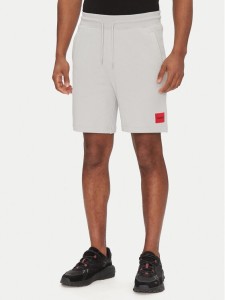 HUGO Szorty sportowe Diz222 50466196 Szary Regular Fit