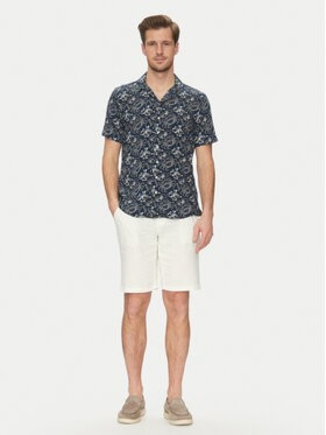 Blend Koszula 20718227 Granatowy Regular Fit