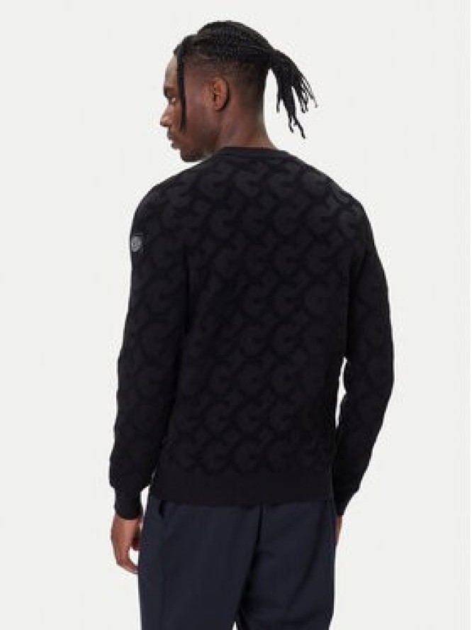 Guess Sweter M5BR19 Z0470 Czarny Regular Fit