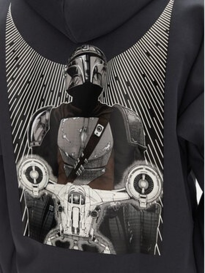 adidas Bluza Star Wars The Mandalorian™ JI5720 Szary Regular Fit