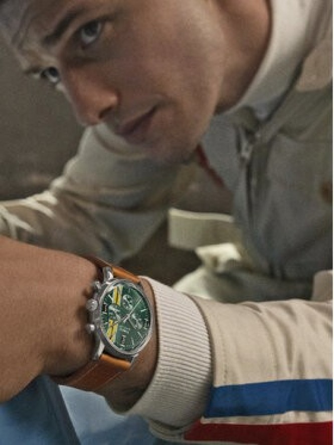 Timex Zegarek Marlin® Chronograph TW2W99100 Srebrny