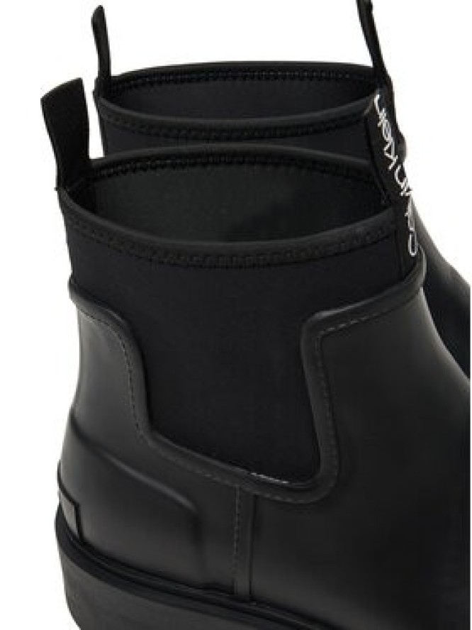 Calvin Klein Jeans Kalosze Combat Rain Boot YM0YM01376 Czarny