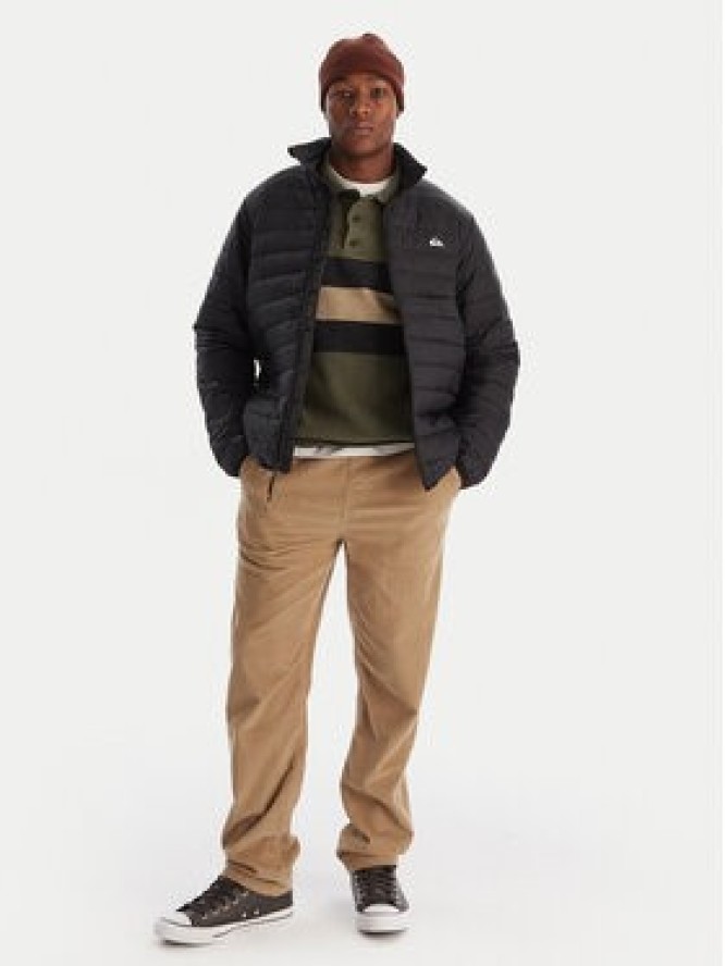 Quiksilver Spodnie materiałowe Taxer Regular Cord EQYNP03315 Brązowy Regular Fit